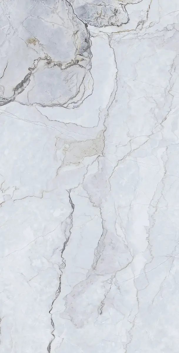 Керамогранит Adel White, 60×120 см, 8 мм, полированная (нано), фото 3