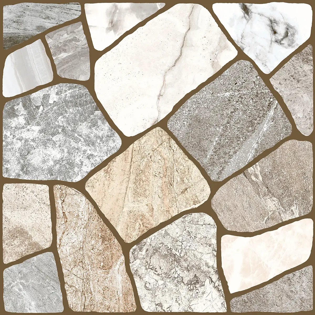 Керамогранит Ariva Brown, 42×42 см, 8.5 мм, матовая