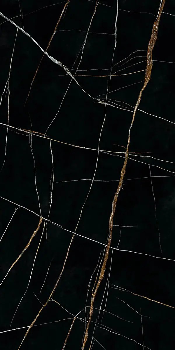Слэб из керамогранита Bamboo Noir, 163×323 см, 12 мм, полированная, фото 1