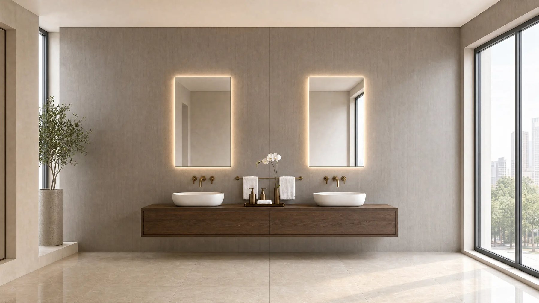 Керамогранит Basalto Grey, 120×280 см, 6 мм, матовая (SHP)