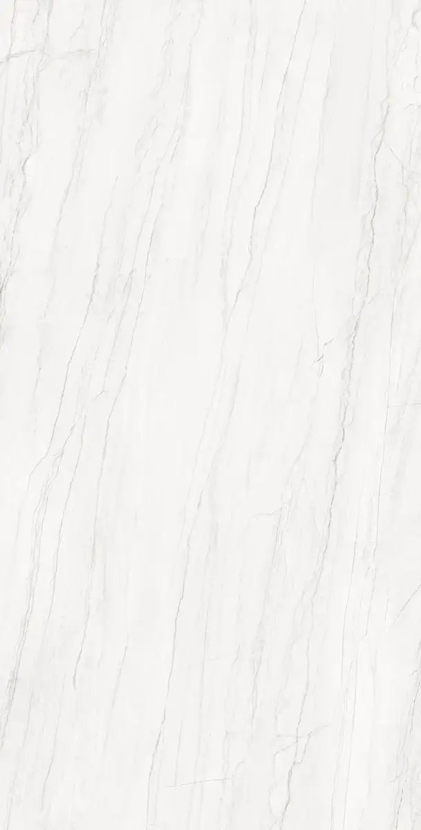 Слэб из керамогранита Bianco Lasa, 163×323 см, 12 мм, мягкая матовая, фото 2