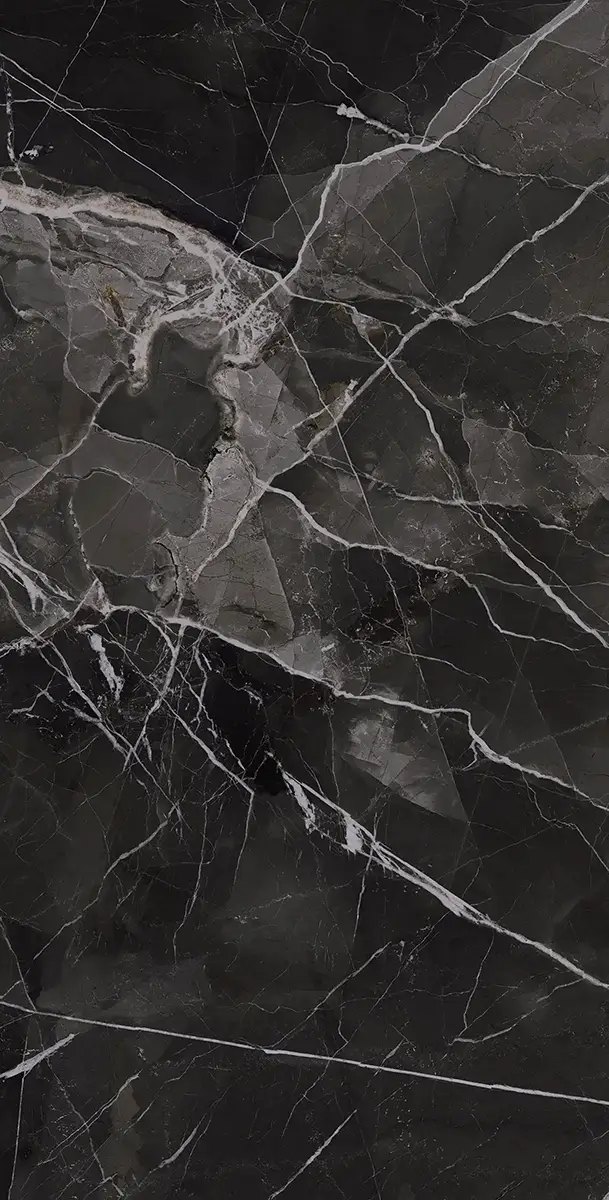 Керамогранит Black Calacatta, 60×120 см, 8 мм, кристалл