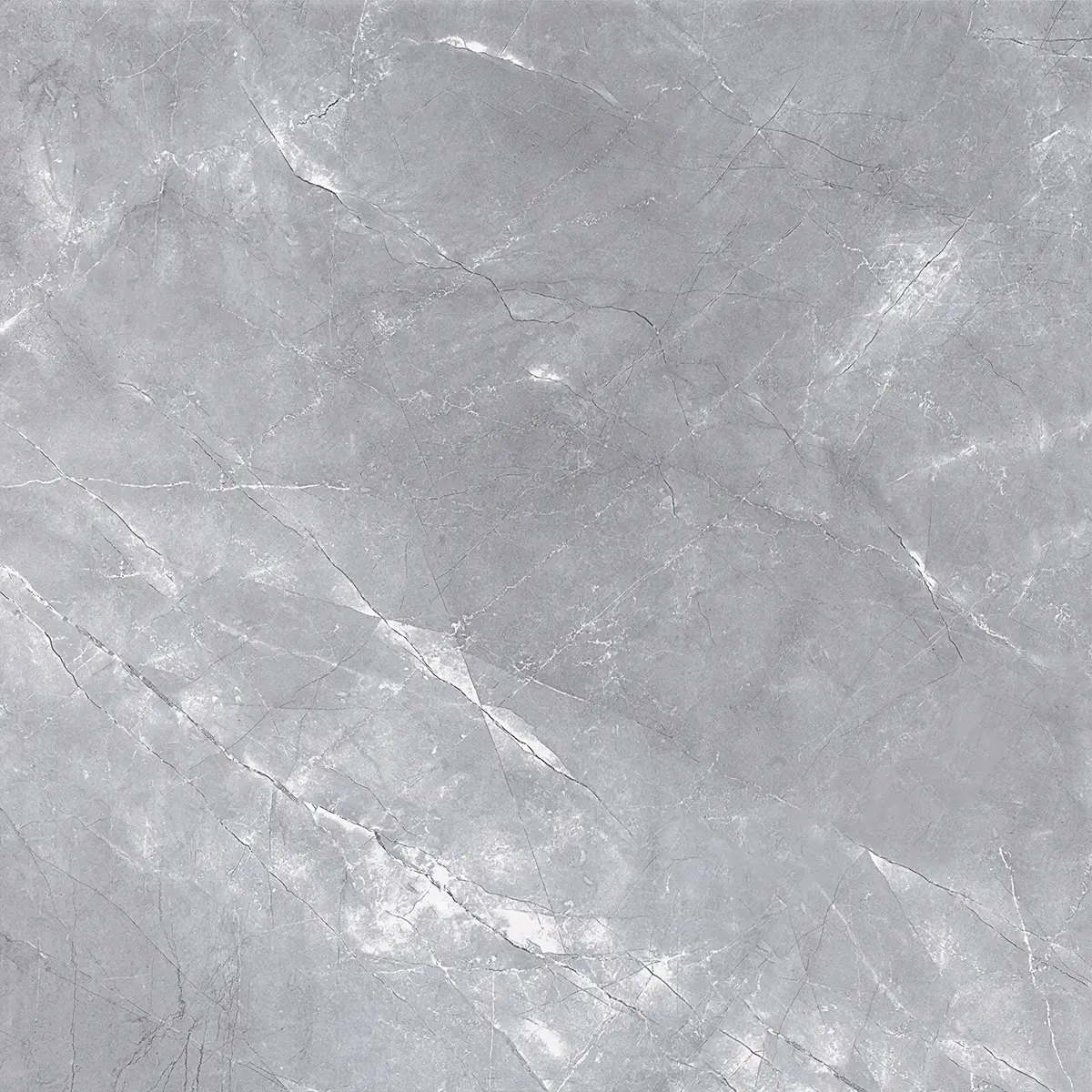 Керамогранит Elegant Grey, 60×60 см, 8 мм, полированная (нано), фото 2