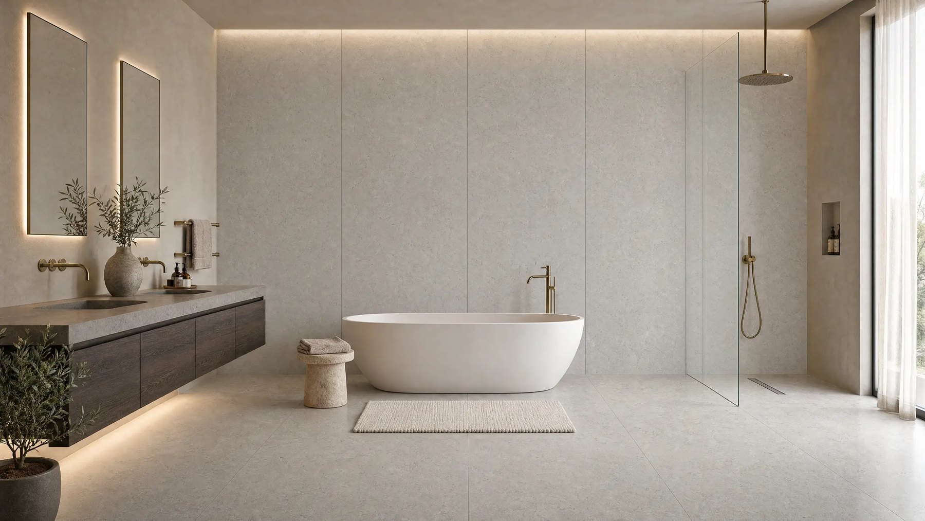 Керамогранит Essential Grey, 60×120 см, 8 мм, матовая (DF), фото 6