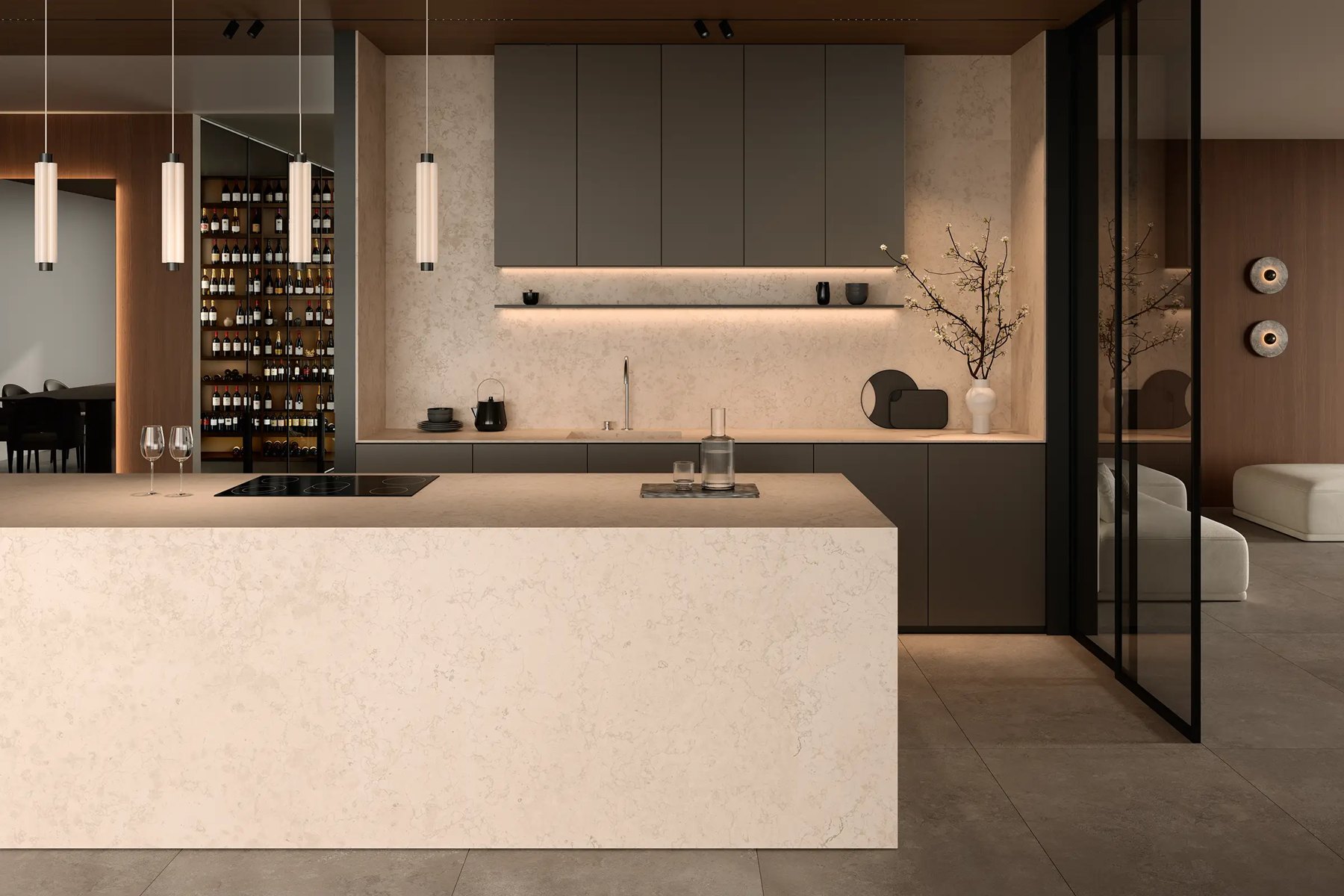 Керамогранит Luce Bone, 60×120 см, 8 мм, матовая (DF), фото 7