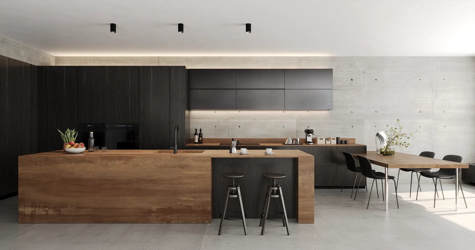 Керамогранит Oxido Brown, 60×120 см, 8 мм, матовая, фото 2