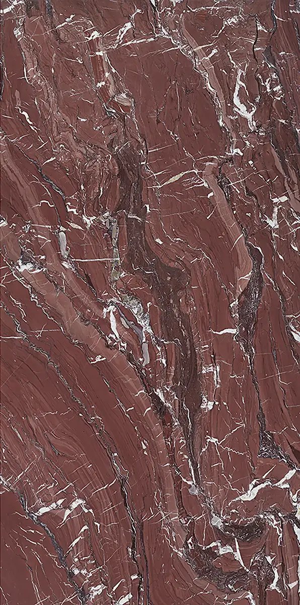 Слэб из керамогранита Rosso Cardinale, 163×323 см, 12 мм, матовая (DF), фото 5